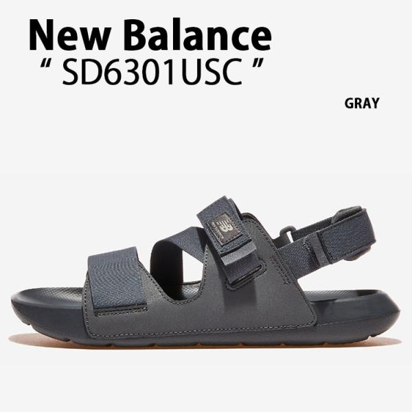 ニューバランス スポーツサンダル 24cm New Balance ニューバランス スポーツサンダル SD6301USC GRAY