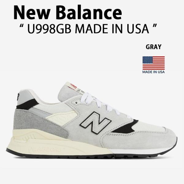 靴 New Balance U998GB 26 New Balance U998GB GRAY（ニューバランス U998GB-グレー