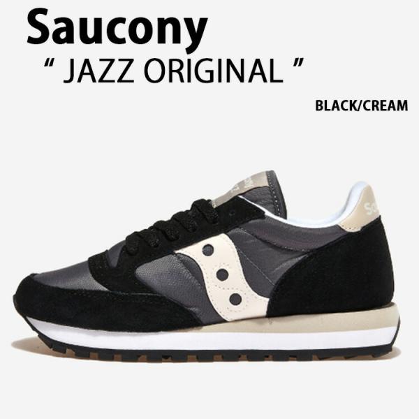 Saucony サッカニー スニーカー JAZZ ORIGINAL BLACK CREAM