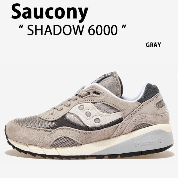 Saucony（サッカニー） スニーカー SAHDOW 6000 S70441-46 GRAY