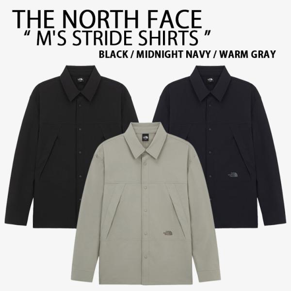 THE NORTH FACE ノースフェイス ナイロンシャツ M’S STRIDE SHIRTS ストライドシャツ 長袖 カジュアル メンズ レディース NH8LR53A/B/C snkrs-aclo_tnf-nh8lr53