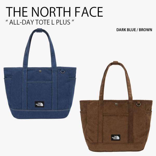 THE NORTH FACE ノースフェイス ショルダーバッグ ALL-DAY TOTE L PLUS トートバッグ デニム コーデュロイ メンズ レディース NN2PR70A/B THE NORTH FACE（ザ ノースフェイス） ノースフェイス ショルダー