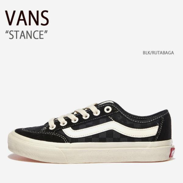 VANS バンズ スニーカー STANCE BLK RUTABAGA V362 JQD スタンス ブラック ルータベイガ snkrs-aclo_vn-v362jqdblk