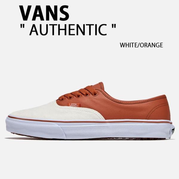 VANS バンズ スニーカー AUTHENTIC WHITE ORANGE V44CF BBS オーセンティック ホワイト オレンジ スエード ローカット メンズ 男性用 snkrs-aclo_vn-v44cfbbswo