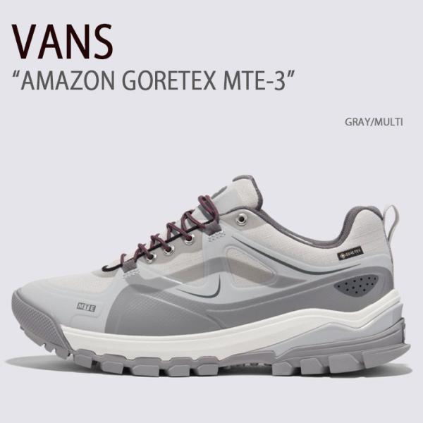 VANS バンズ スニーカー AMAZON GORETEX MTE-3 GRAY MULTI VN0009R3BGG アマゾンゴアテックス グレー snkrs-aclo_vn-vn0009r3bgg