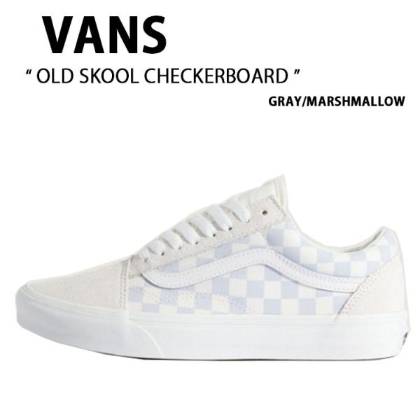 VANS オールドスクール Checkerboard スニーカー　厚底 Old Skool Checkerboard Shoe in Black / White | Vans