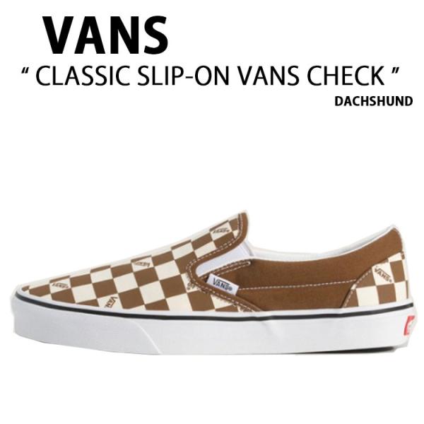 VANS（ヴァンズ） バンズ スニーカー CLASSIC SLIP-ON VANS CHECK