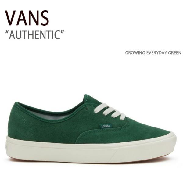 VANS バンズ スニーカー AUTHENTIC GROWING EVERYDAY GREEN VN0A4BVVGRN オーセンティック メンズ レディース snkrs-aclo_vn-vn0a4bvvgrn