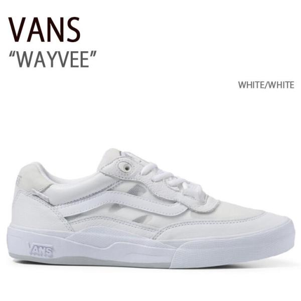 VANS スニーカー WAYVEE WHITE WHITE ウェイビー ホワイト VN0A5JIAWWW1 VANS（ヴァンズ） バンズ スニーカー WAYVEE WHITE WHITE ウェイビー