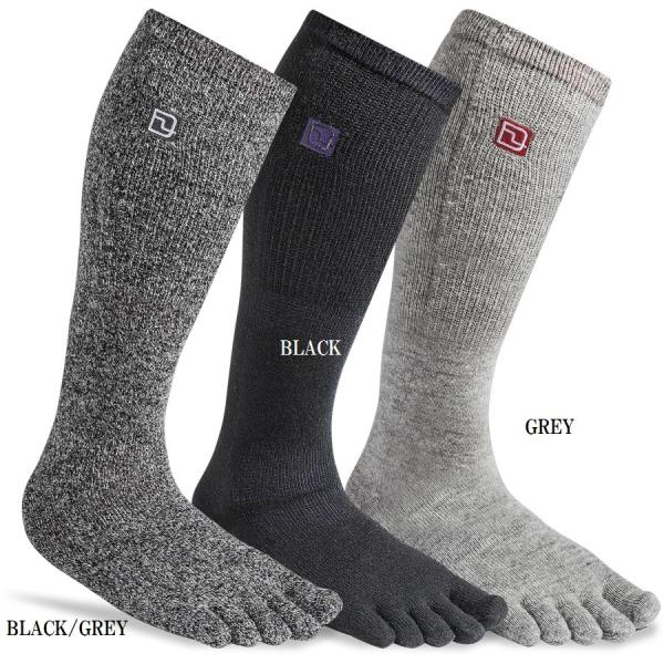 DEELUXE　THERMO SOCKS FIVE　５本指で指先感覚に優れたウールソックス。指先がこすれるとさらに温かくなり、雪山でも安心。 汗の処理が非常に得意な最高級メリノウールを７０％配合し、暖かく、肌触りの良いハイパフォーマンスソッ...