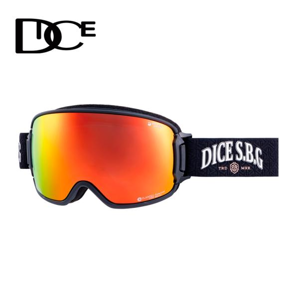 BANK DICE ゴーグル BK40892 MBK 偏光×MITレッドミラー 2024-25