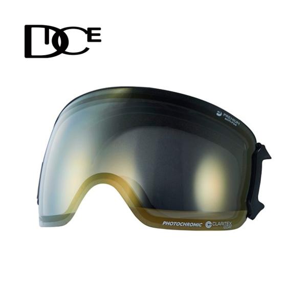 BANK 完売 DICE スペアレンズ LBK5194 調光×MITゴールドミラー