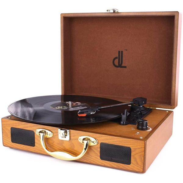 D&L SOUL レコードプレーヤー DL-639P-W