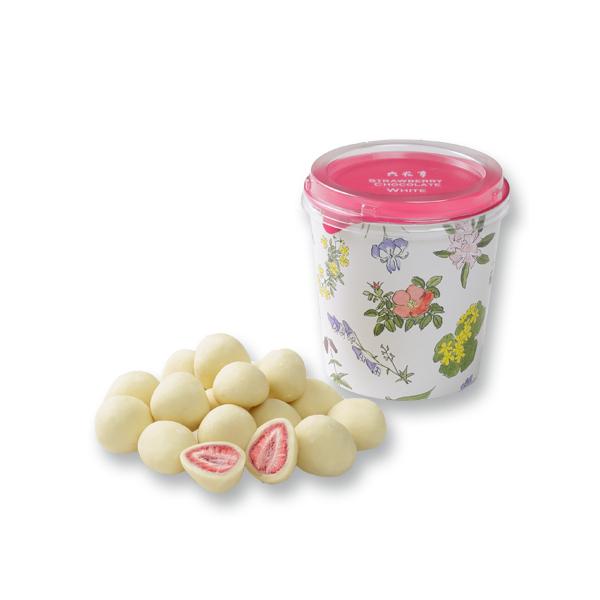 他サイト： ストロベリーチョコ　ホワイト　箱入　130ｇ　六花亭　の商品画像