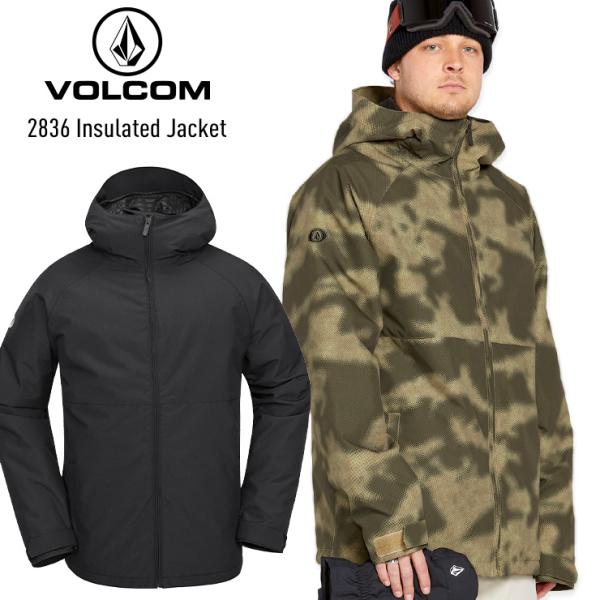 スノーボード volcom 2836 INSULATED JACKET24-25 VOLCOM（ボルコム） 24-25 VOLCOM 2836 INSULATED JACKET インサレ