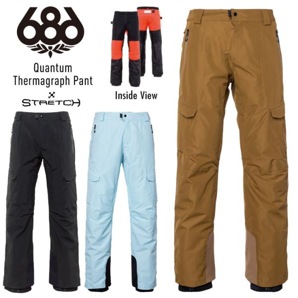 686 スノーボードウェア パンツ Quantum Thermagraph 686 22-23 シックスエイトシックス Quantum Thermagraph Pant