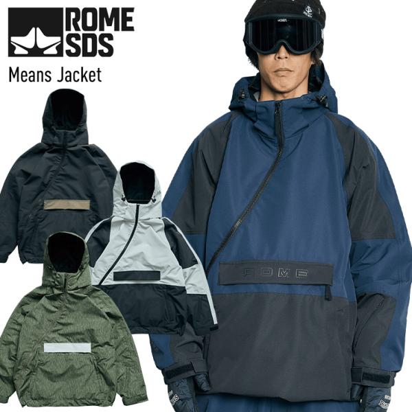 新品未使用　ROME SDS DRAGGERS スノーボードウェア　スキーウェア ROME SDS 2026 ROME SDS ローム MEANS JACKET ミーンズジャケット