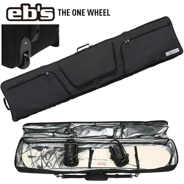 エビス THE ONE WHEEL スノーボード ボードケース キャリー 正規品 24-25 eb's エビス THE ONE WHEEL スノーボード ケース