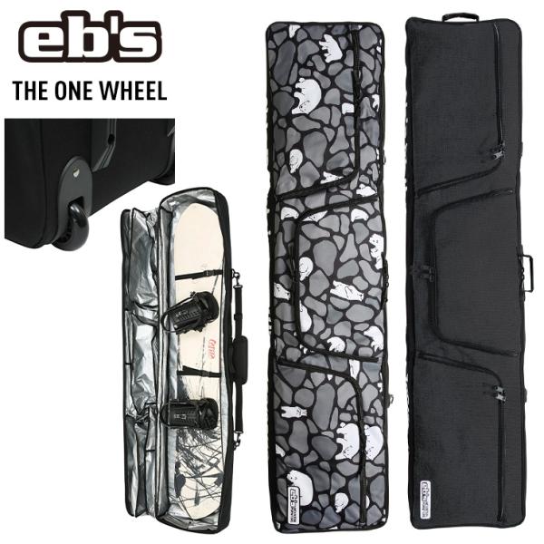 2027 eb's エビス THE ONE WHEEL スノーボード ケース ホイール付き ボードケース スノーボード キャリー