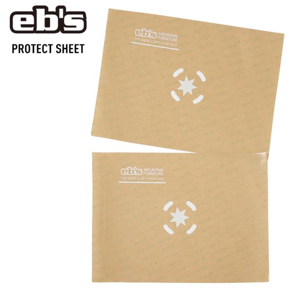 2027 eb's エビス PROTECT SHEET プロテクトシート バインディング ビンディング 保護シート 2枚セット スノーボード