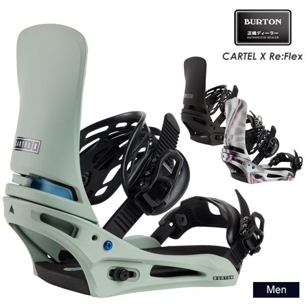 さらに軽くなり、レスポンスも向上した、あらゆる地形に対応する装着感抜群のバインディング。メンズ Burton カーテル X Re:Flex スノーボードバインディングは、あらゆる斜面を滑り倒すため、プロ仕様に設計されています。Re:Flex...