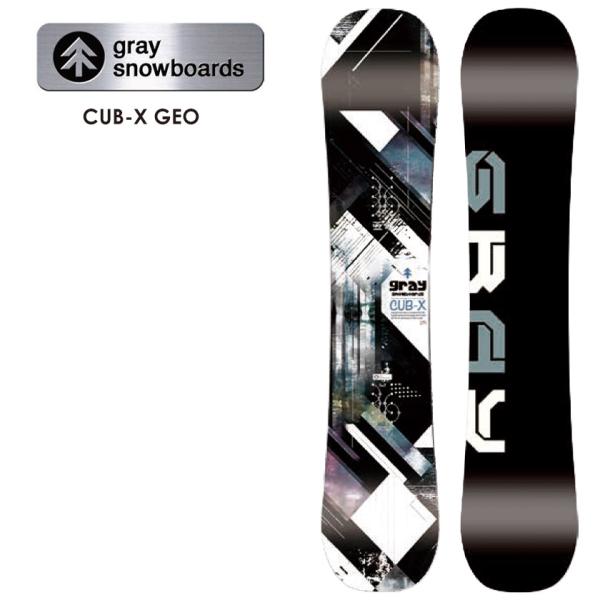 早期予約 【無料ワックスサービス有】26-27 2027 GRAY グレイ CUB-X GEO カブエックスジオ スノーボード キッズ