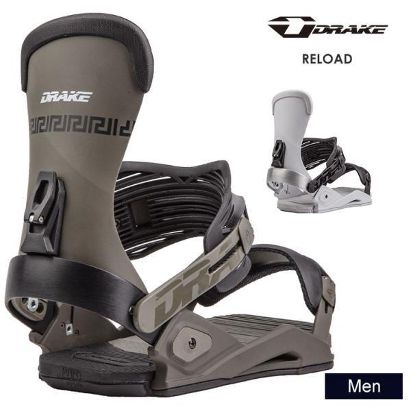 超軽量ツールレス・バインディングとして有名なRELOAD（リロード）は、ビスやワッシャーが最大限排除されています。気分も見た目もクールなこのモデルのCHANGE-UP（チェンジアップ）ストラップは、軽量なインジェクションTPU製。ストラップ...