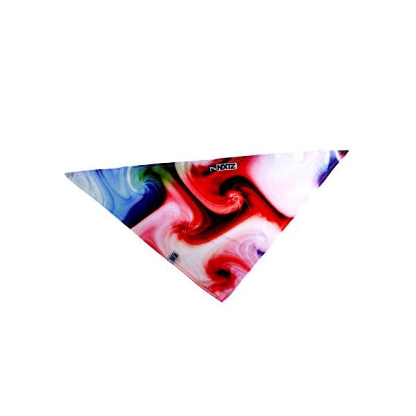 NXTZ SINGLE LAYER BANDANA 60's watercolor zf 1C[ tFCX}XN o_i
