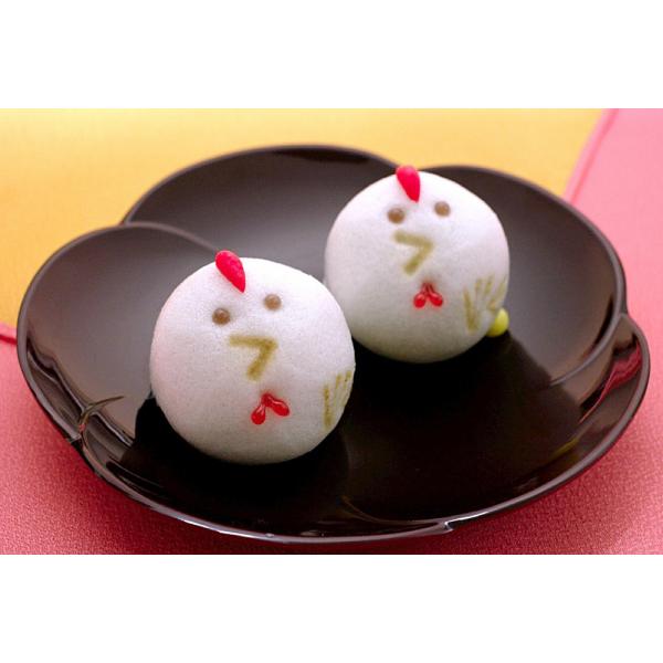 【ニワトリまんじゅう2個入(白あん)】ギフト 和菓子 どうぶつ饅頭 ブライダル イベント パーティー お祝い 出産 贈り物 誕生日 内祝い 贈答品 引菓子 お取り寄せ