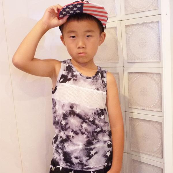 韓国子供服 送料無料 メッシュ素材 星柄タンクトップ 90cm 100cm 110cm 1cm カッコイイ 子供服 男の子 Tシャツ スカル Buyee Buyee 日本の通販商品 オークションの代理入札 代理購入