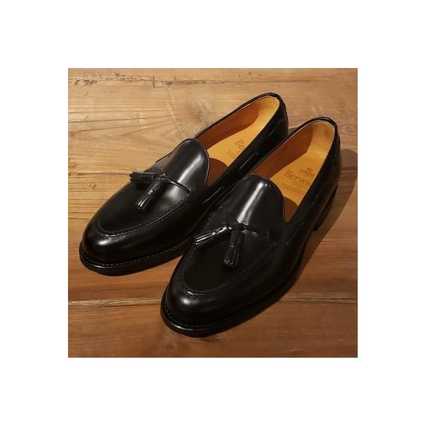 Berwick 1707（バーウィック） タッセルローファー8491（ブラック