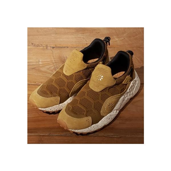 FlowerMOUNTAIN（フラワーマウンテン） スリップオンスニーカー HONEY