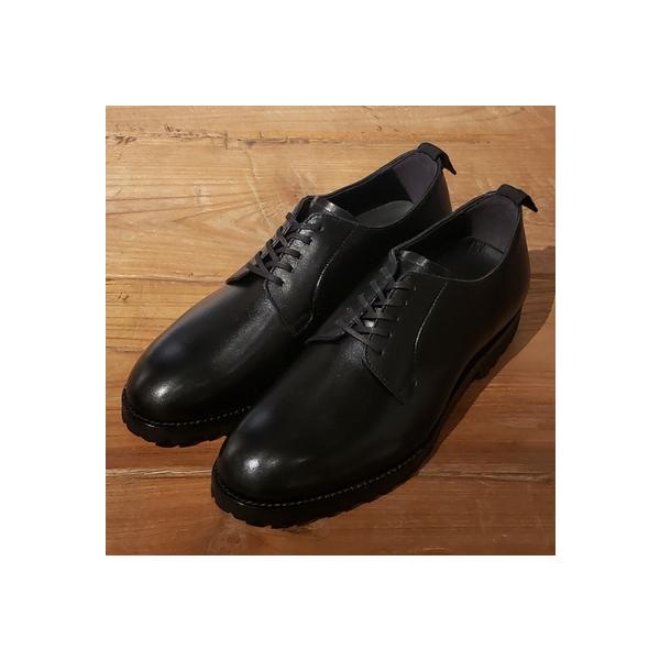 WH ダブルエイチ プレーントゥ WHU-0001（ブラック） : SO-KUTSU