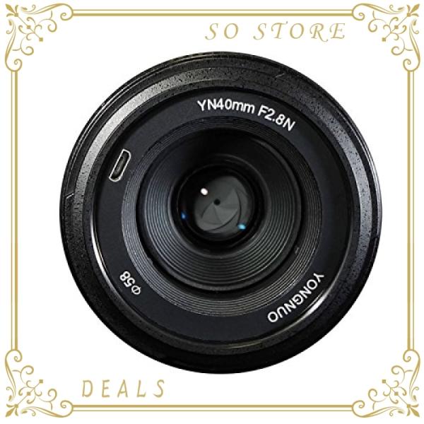 YONGNUO YN40mm F2.8N 単焦点レンズ ニコン Fマウント フルサイズ対応 非球面レンズ使用 標準レンズ  :wss-881qxv5gd1cz:SO STORE - 通販 - Yahoo!ショッピング