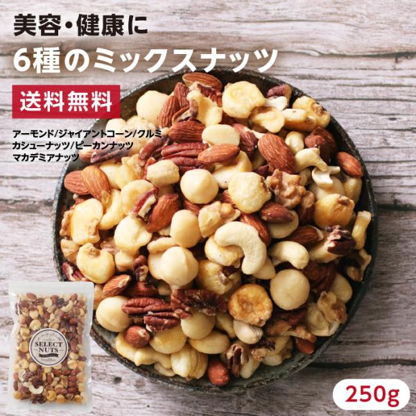 ・商品名ミックスナッツ・原材料カシューナッツ（インド産）、マカデミアナッツ（オーストラリア産）、アーモンド（アメリカ産）、クルミ（アメリカ産）、ジャイアントコーン（ペルー産）、ピーカンナッツ（アメリカ産）、植物油脂、岩塩、食塩、胡椒／調味料...