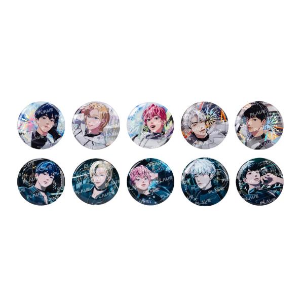 TRADING CAN BADGE 缶バッチ 10種 ランダム　