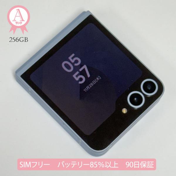 Galaxy Z Flip6 本体 256GB ブルー SIMフリー 韓国版 Aランク