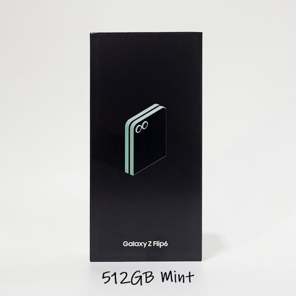 Galaxy Z Flip6 ミント 本体 SIMフリー 512GB 新品 韓国版 保証1年 SM 