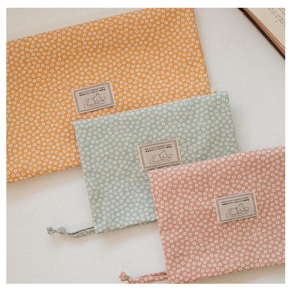 floral pouch フローラルポーチ