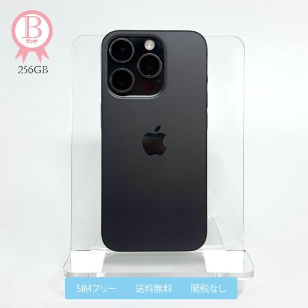 iPhone 15 Pro 本体 ブラックチタニウム 256GB SIMフリー 韓国版 B 