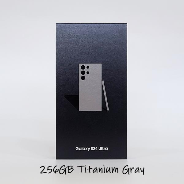 商品名：Galaxy S24 Ultraモデル番号：SM-S928N発売時期：2024年1月モデル：韓国版状態：新品未開封カラー：グレー容量：256GBRAM：12GBCPU：Snapdragon 8 Gen 3サイズ：79.0 × 162...