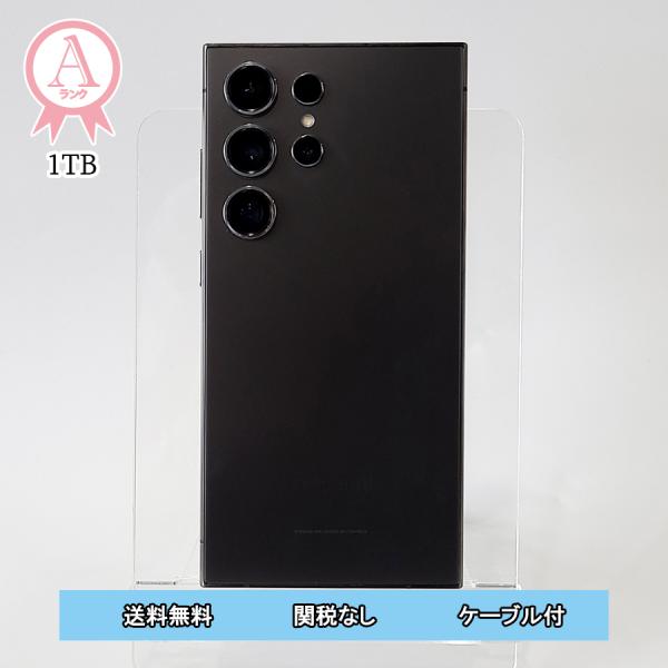 【Aランク】Galaxy S24Ultra 256GB 韓国版チタニウムブラック サムスン Galaxy S24 Ultra 256GB au [チタニウム ブラック