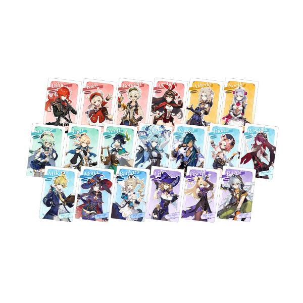 原神　ランダム　フォトカード セット