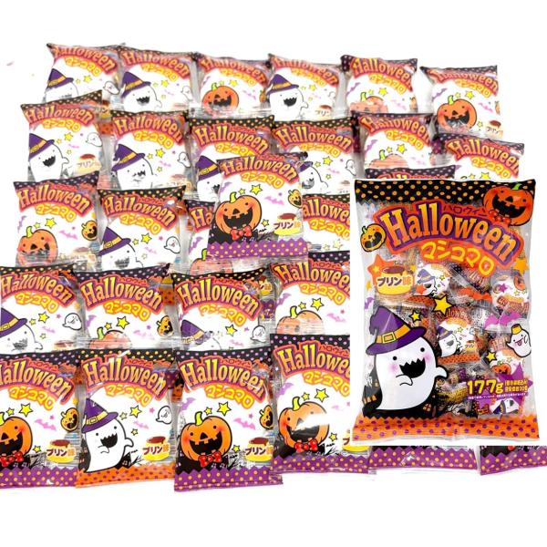 ハロウィンシーズンにぴったりな、カスタードクリーム入りのマシュマロです＜原材料に含まれるアレルギー物質＞&lt;br&gt; 卵、乳成分、大豆、ゼラチン&lt;br&gt; ※コンタミネーション：小麦を使用した設備で製造しております＜原材料...