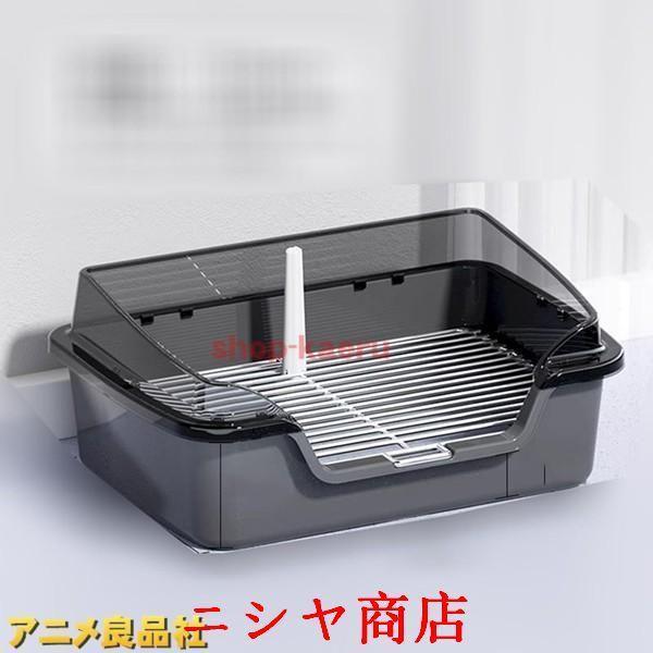 ペットトレイ 犬用トレー 囲い 壁付きトイレ ステンレス鋼メッシュ
