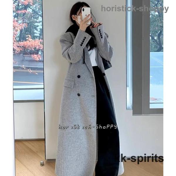 超ロングコート チェスターコート レディース アウター オーバーサイズ