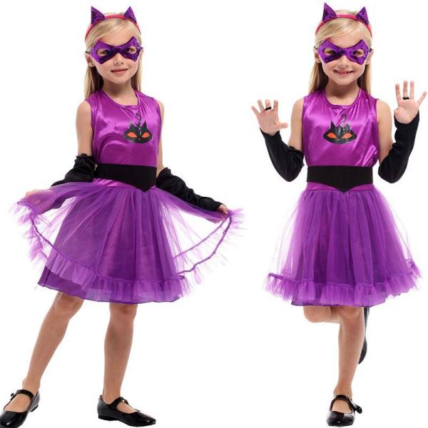 子供用 ハロウィン衣装 女性用 キャットウーマン キャッツ フェアリー ハロウィン 衣装 コスプレ レディース ガールズ ハロウィーン コスチューム