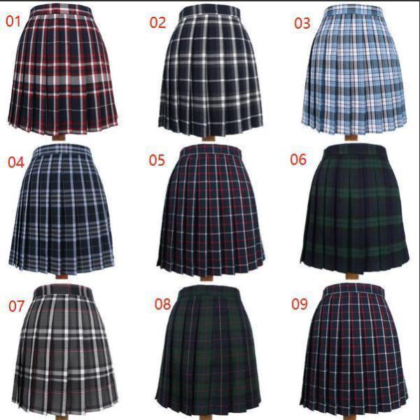 【値下げ】制服 学生制服スカート チェック柄プリーツスカート(スクール?制服)　女子高生スカート レディース 高校生