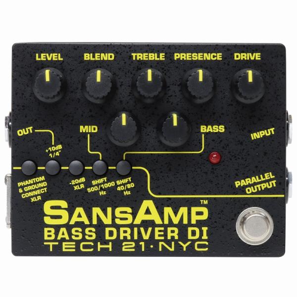 TECH21 SANS AMP サンズアンプ BASS D DI V2 ベース用 ダイレクト