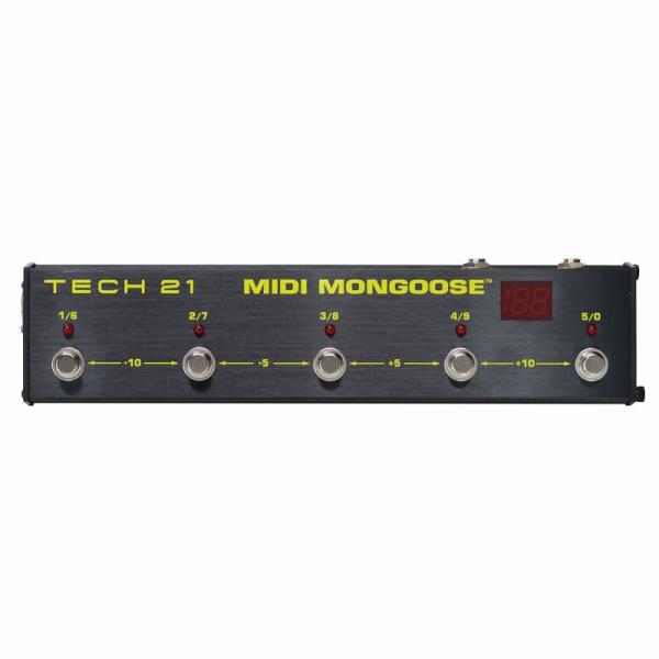 TECH 21 MIDI MOUSE MIDIスイッチ TECH21 MIDI MONGOOSE スイッチャー フットスイッチ : SOAR SOUND